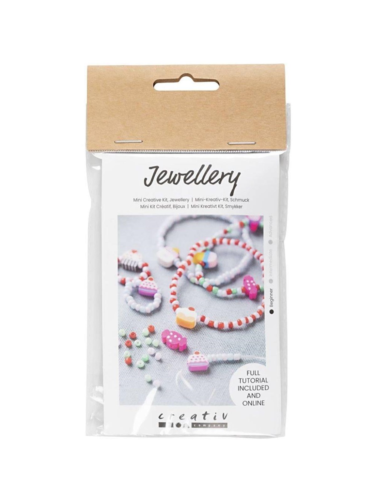 Creativ Company - Mini Hobbyset Jewelry Elastic Bracelet and Ring