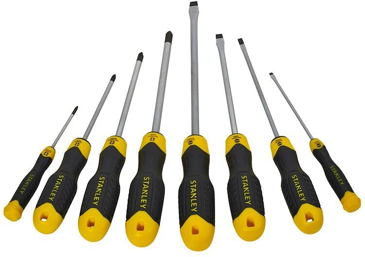 Stanley Set vasos 8 Torx. Negro