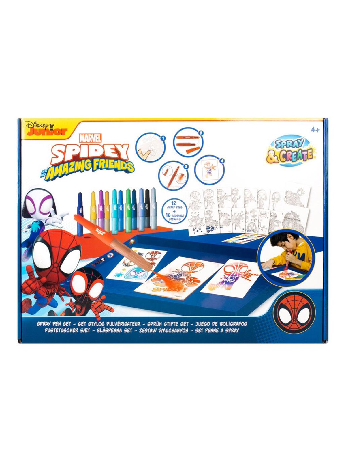 Canenco Spidey Blow Pen Set Deluxe