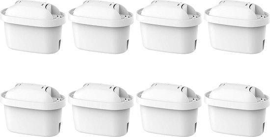 Waterdrop filterpatroon wit, verpakking van 8 stuks, compatibel met Brita Maxtra+