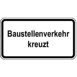 Magni, Sicherheitskennzeichnung, WH.27, 600x330mm Baustellenverkehr kreuzt RAL-Gütezeichen Folie RA2