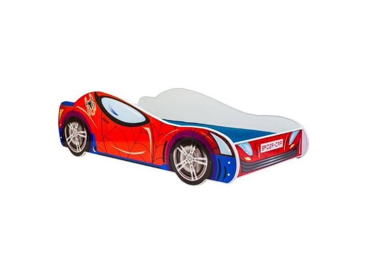 Lit simple enfant hero spider 160 avec matelas