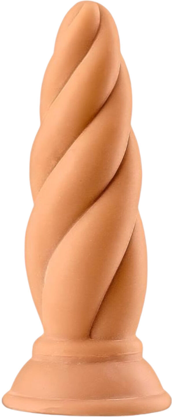 LateToBed Max & Co Felix - screw-type anal plug - 15 cm (natural)