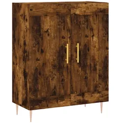 vidaXL Sideboard Räuchereiche 69,5x34x90 cm Holzwerkstoff