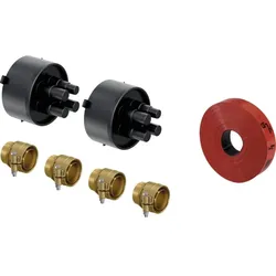 Uponor Ecoflex Thermo Rohranschluss Set 1118631 Twin HP 40x3,7/175