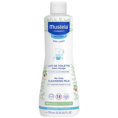 Mustela Baby Reinigingsmelk zonder Spoelen Normale Huid 750ml 750 ml Milch