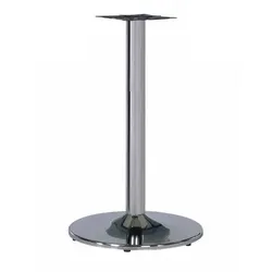Tischgestell OLYMPO, hoch, 1100 x 420 mm, Chrom