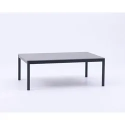 Loungetisch Balao 120 x 79 cm Sinterstein Grau Anthrazit