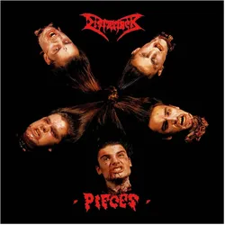 Nuclear Blast, Schallplatten, Pieces (Limited Mini-LP/Red-Black Split Vinyl) (Dismember)