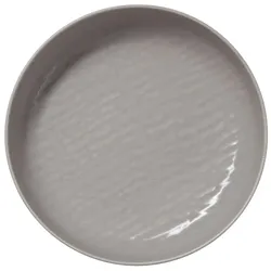 12x Schale Ø 20 cm, 1 l NOVA Cloud / hellgrau Porzellan