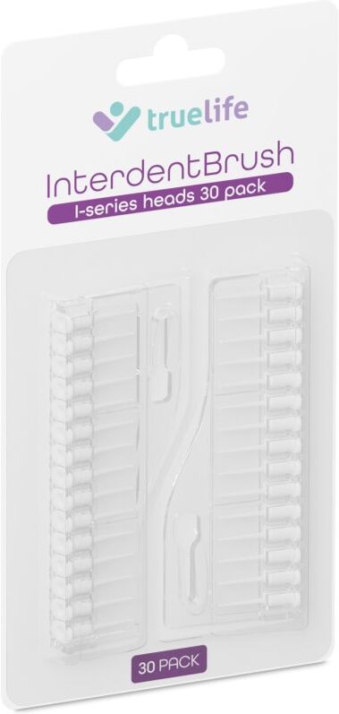 Truelife InterdentBrush I-series heads 30 pack spare heads 30 pc