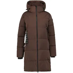 LUHTA Eisele - Damen Steppmantel - Dunkelbraun - 40