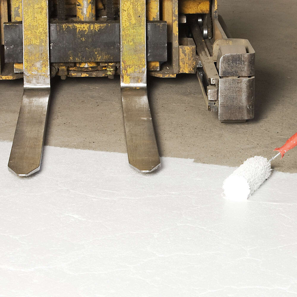Antirutsch-Hallenmarkierfarbe, 5-l-Gebinde, weiß Moravia