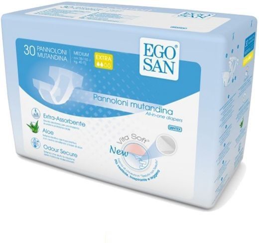 Egosan Pannolone A Mutandina Media Extra  -  Da 120 Pz