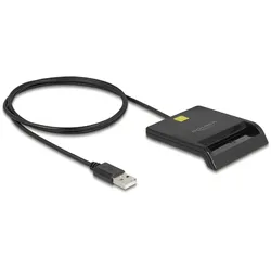 DELOCK USB 2.0 Smartcard Kartenleser mit Kontaktchip