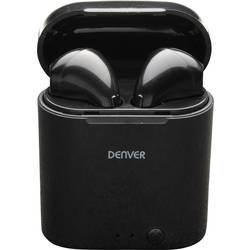 Denver TWE-36 In Ear Kopfhörer Bluetooth® Stereo Schwarz Ladecase Telefon 111191120168