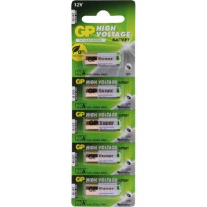 GP Batterien Batteries Alkaline, 12V, A23 / MN21 / V23GA, 5 Stück