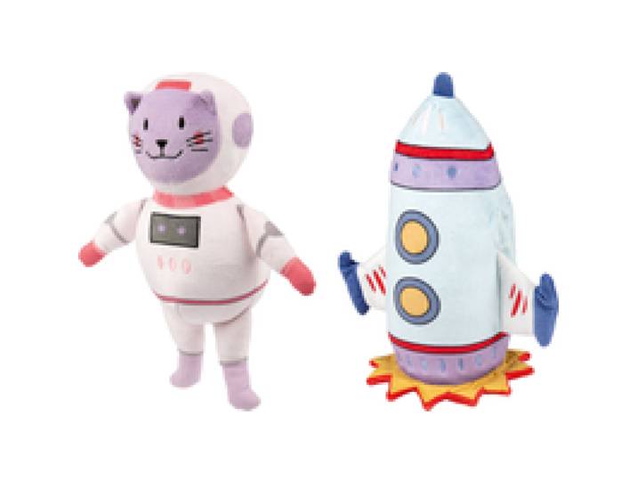 PLAYTIVE Peluche, avec veilleuse LED.