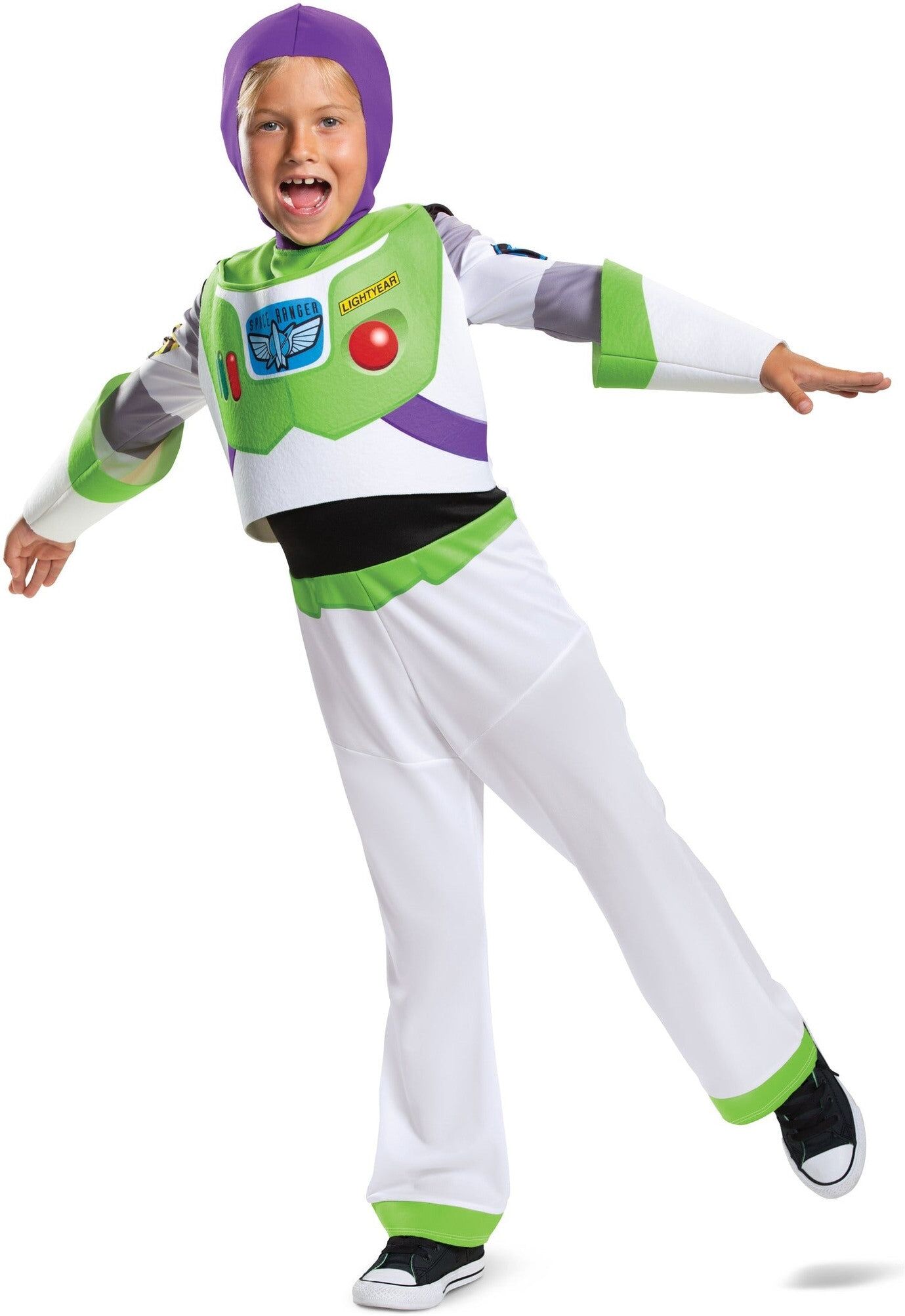 Disguise Disney Pixar Toy Story Buzz Lightyear Costume for Children, Age 5-6, Officially Licensed
