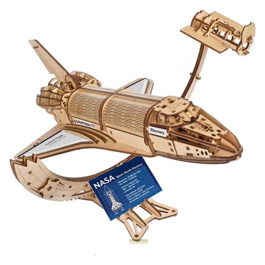 Ugears Puzzle 3D NASA Discovery Shuttle Modell (70227)