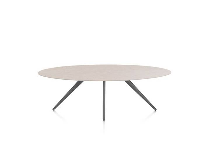 XOOON Saluti Esstisch Ellipse 4-Fuß
