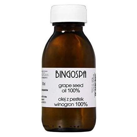 BingoSpa Anti-Aging Traubenkernöl für seborrhoische und Akne-Haut, Hautentzündungen und Ekzeme, Gelenke (Körperöl, 100 ml) (45395009)