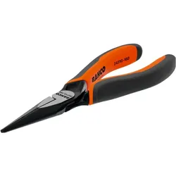 Bahco, Zange, Lange Spitzzange ohne Schneide 140mm, Mehrkomponentengriff, (2431G-140) (140 mm)