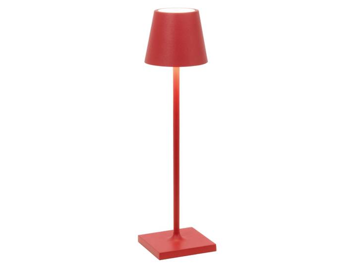 Poldina Pro Micro Red wiederaufladbare und dimmbare LED-Tischleuchte mit einer Akkulaufzeit von bis zu 12 Stunden