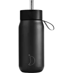 Series 2 Thermobecher mit Strohhalm, 750 ml, schwarz