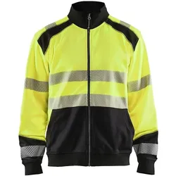 Blakläder,  Sweatshirt mit Reissverschluss und hoher Sichtbarkeit (XS)