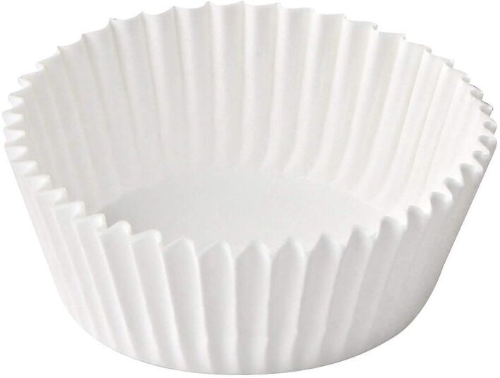 Dr. Oetker Muffinförmchen weiß, Ø3cm, 180 Stk, Papier