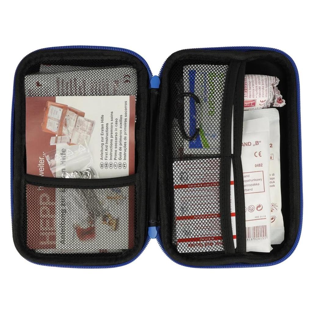 First Aid Only Erste Hilfe Set, Notfall-Füllung in Hartschale mit Pflastern, Pinzette und Verband-Ma (1x) (P-10052)