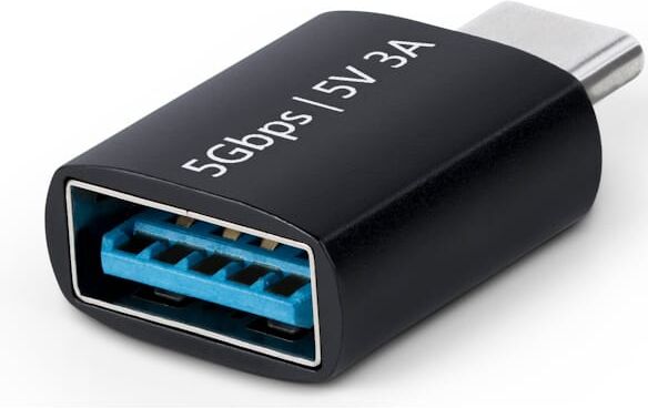 StarTech USB-C to USB-A Adapter, USB 5Gbps, Compact USB-C Male