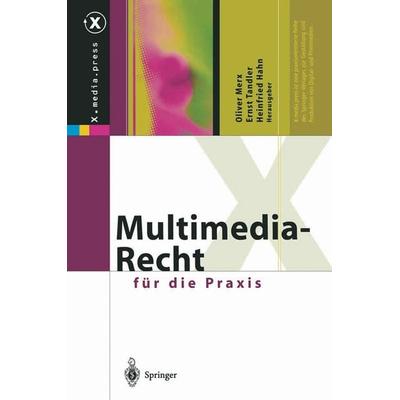 Multimedia-Recht für die Praxis, Taschenbuch von , Springer Berlin, 978-3-642-63123-8