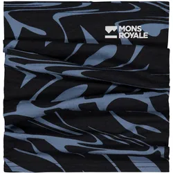 MONS ROYALE DAILY DOSE MERINO FLEX Neckwarmer 2026 signal lost goblin blue