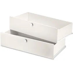 Tchibo - Schubladenergänzungs-Set Metall »Cn3« - 70x35x15cm - weiß -