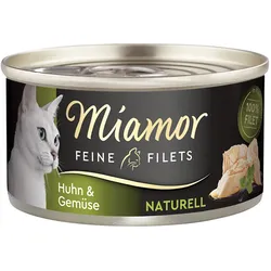 Miamor Feine Filets Huhn & Gemüse 24x80 g