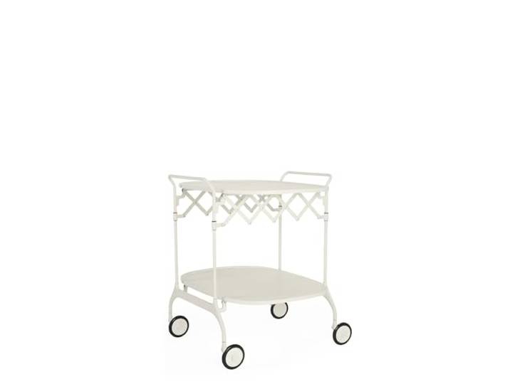Kartell Gastone Servierwagen, weiß