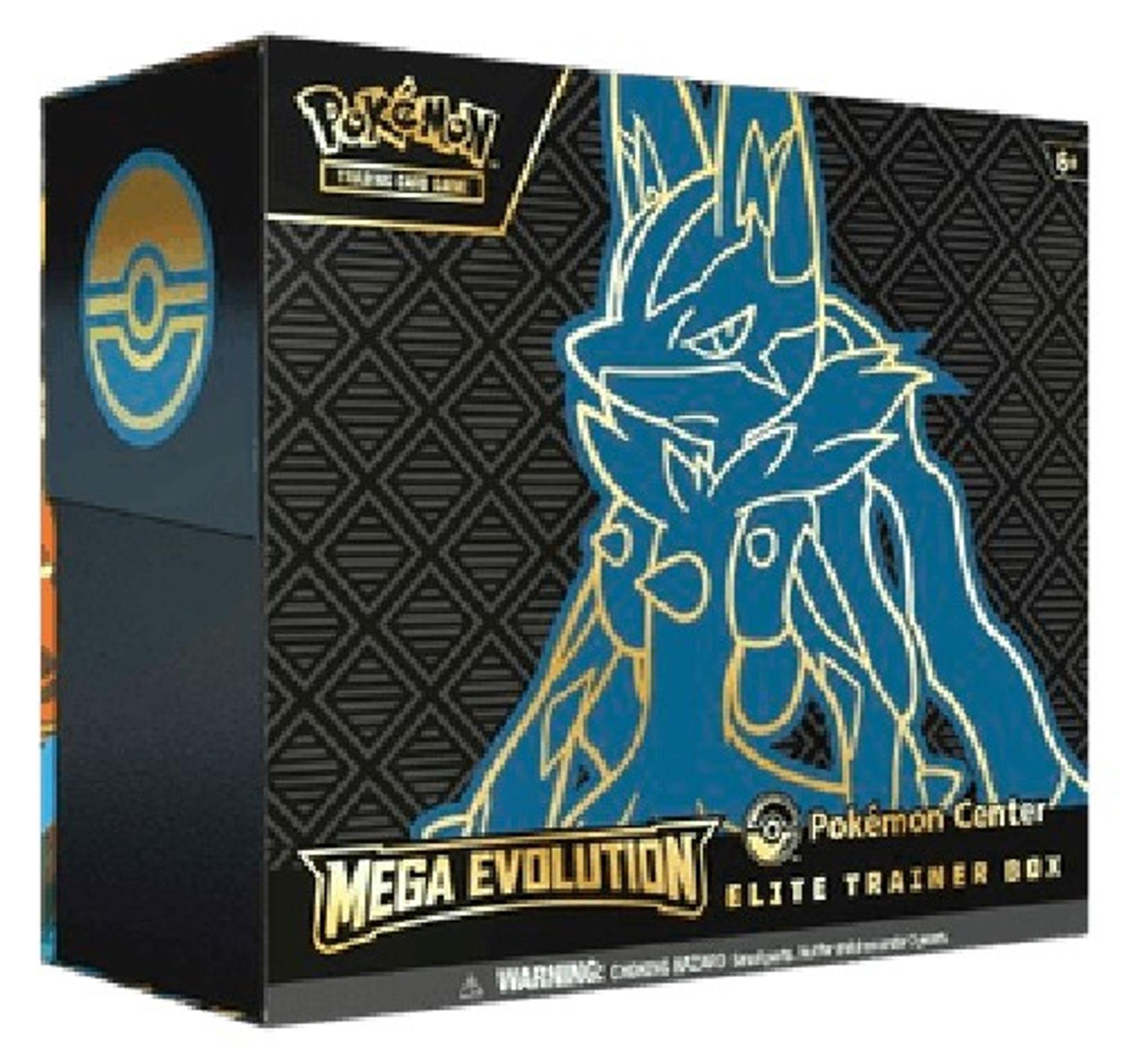 Pokemon Mega Evolution: Mega Lucario Pokémon Center Elite Trainer Box