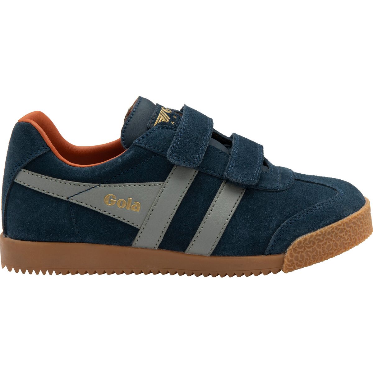 Gola Harrier Strap Sneaker Kids navy/cement/moody orange (EC) 2 CKA192-EC-2-navycementmoodyorange