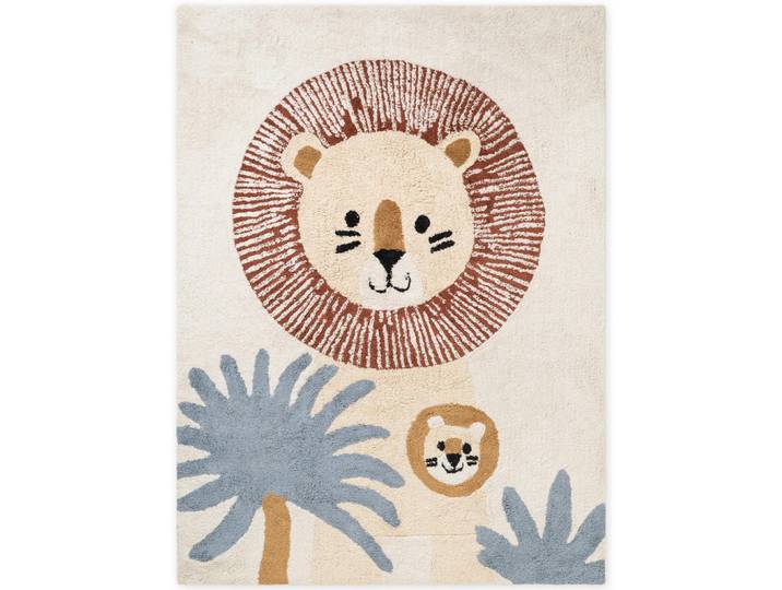 Hanse Home Kinderteppich Snuggle Leander, Creme, Mehrfarbig, Petrol, Tier, rechteckig, 140x200 cm, für Fußbodenheizung geeignet, rutschfest, waschbar, pflegeleicht, strapazierfähig, Teppiche & Böden, Teppiche, Waschbare Teppiche
