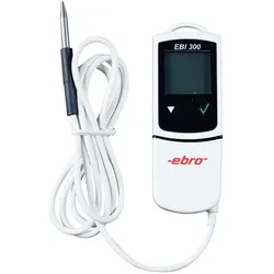 Ebro EBI 300 TE Temperatur-Datenlog, Messtechnik, Weiss, Schwarz