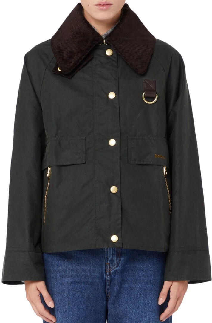 Barbour GIUBBINO CATTON WAX donna sage LWX1333 10