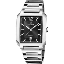 Festina F20677/4 Herrenuhr Rechteckig Schwarz