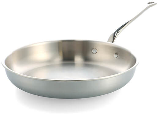 Greenpan Premiere Uncoated Stainless Steel 28cm Frypan