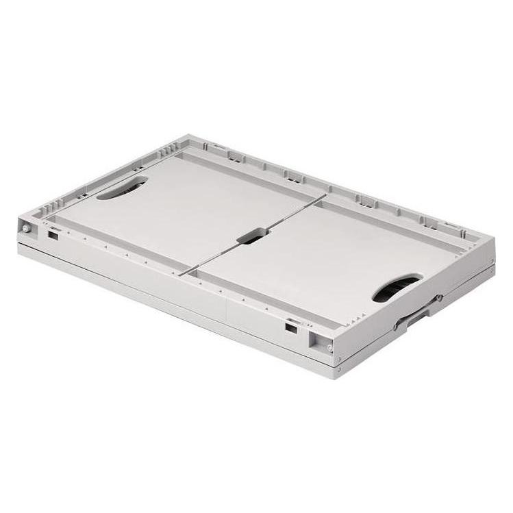 Ringoplast Faltbox L600xB400xH323mm Inhalt 67 l hellgrau ohne Deckel Polypropylen Durchfassgriffe (F-632-20S)