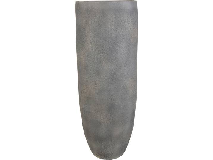 Übertopf Paige - Farbe: grau - Material: Keramik - Übertopf