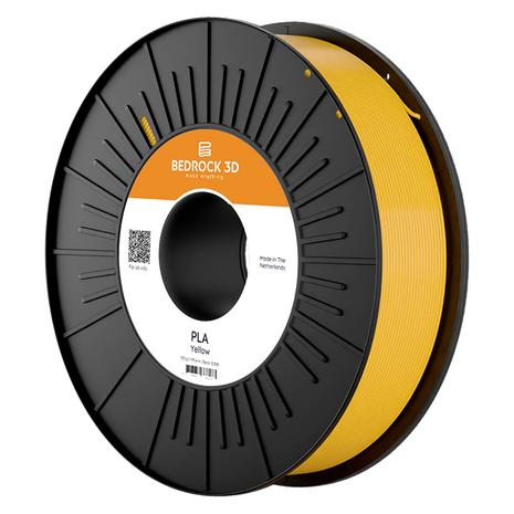 Bedrock 3D PLA-0006a075 PLA Yellow 1.75 mm 750 g Filament PLA 750 g Gelb 1 St (PLA, 750 g, 1.75 mm) (PLA-0006a075)