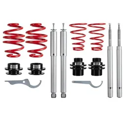 Redline Gewindefahrwerk passend für BMW E30 316/316i/318i/320i/323i/325i/324D/TD, 11.82-1.91, nur 51 mm Federbein
