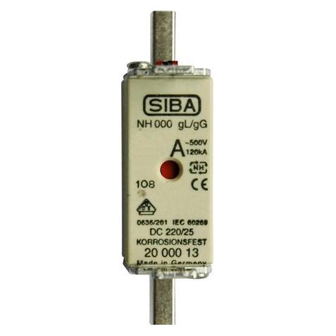 Siba Sicherung NH000 35A gG 500V (35 A) (4028854019616)